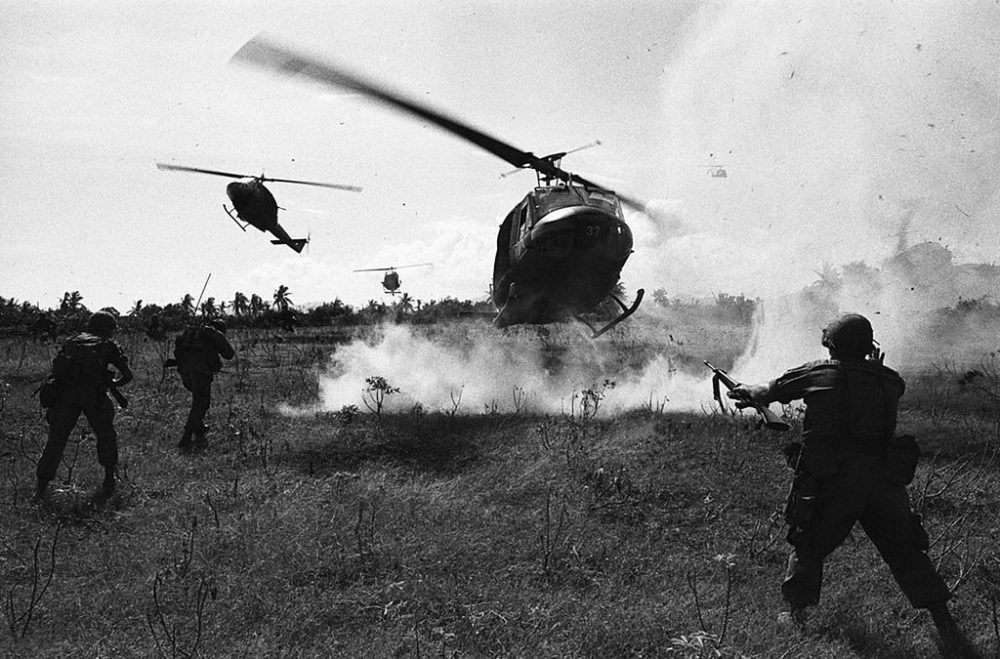 Válka ve Vietnamu vrtulník