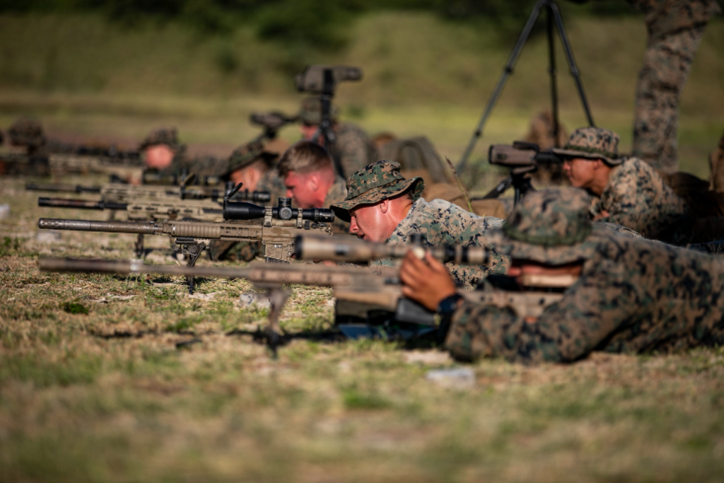 Výcvik odstřelovačů USMC