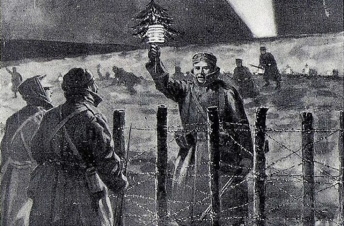 Vánoční smíření rok 1914