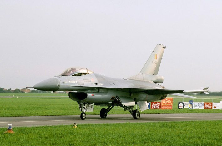 Belgický letoun F-16