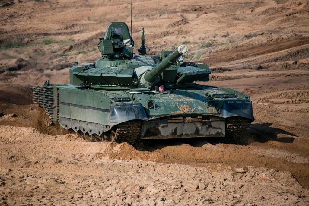 Modernizovaný tank T-80 BVM