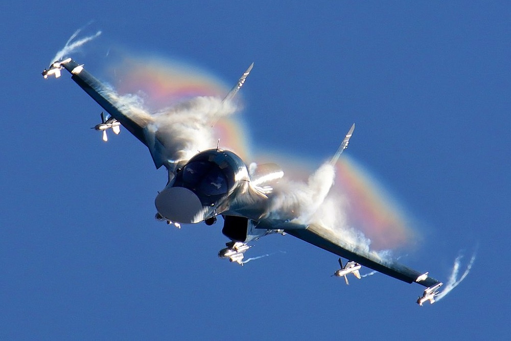 Letící Su-34