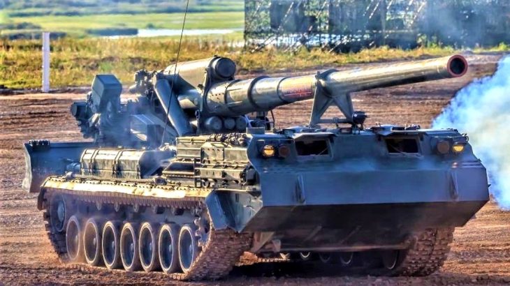 2S7M Malka, dělostřelecký systém, Rusko