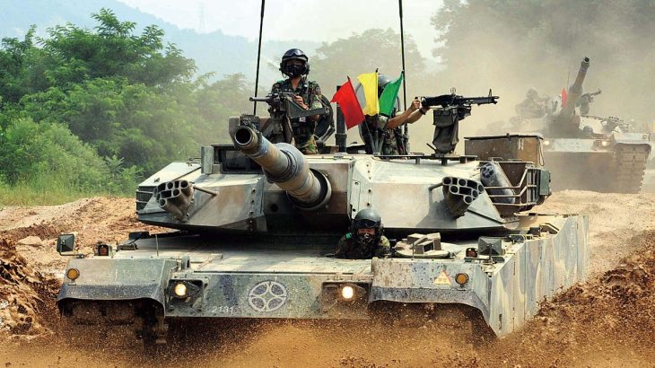 Jihokorejský tank K2 Black Panther