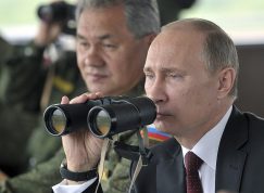 Vladimir Putin a Sergej Šojgu