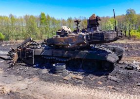Ztráty ruských tanků na Ukrajině