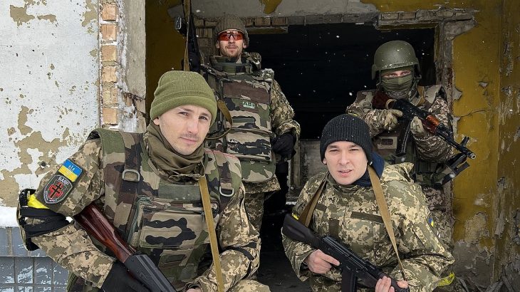 Běloruští dobrovolníci na Ukrajině