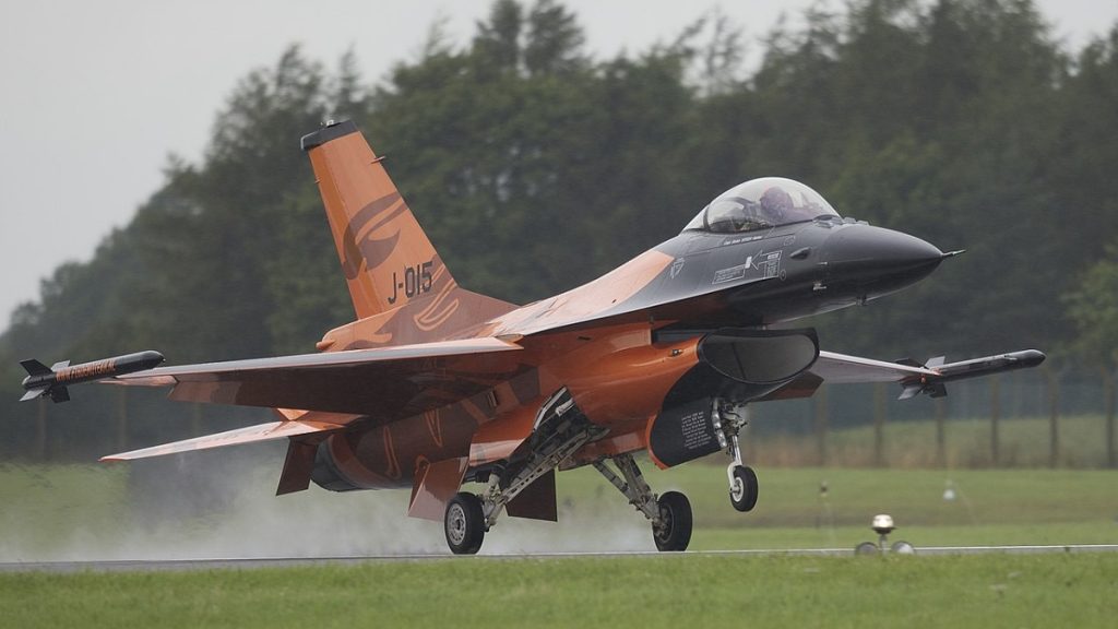 Nizozemský letoun F-16