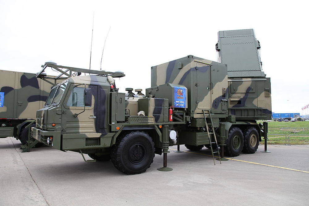 Radar systému S-350