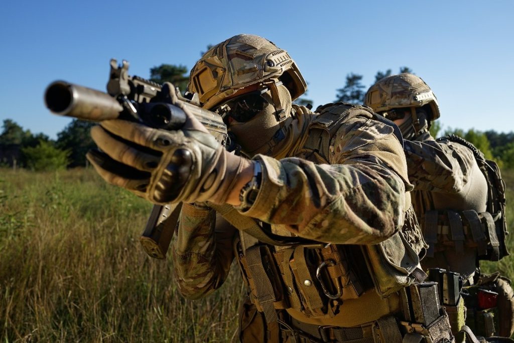 Výcvik ukrajinských speciálních sil