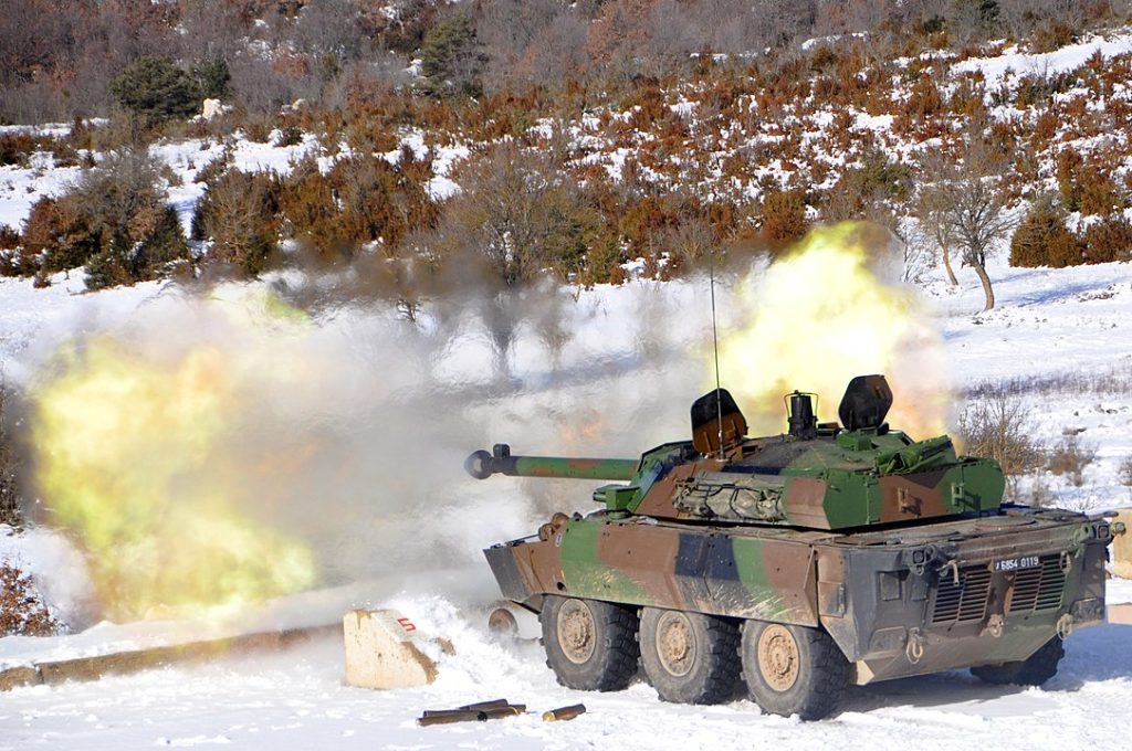 AMX-10 Rc, zimní cvičení, 2006