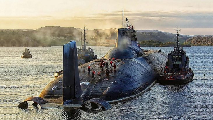 Největší ponorka světa, ruské plavidlo Dmitrij Donský