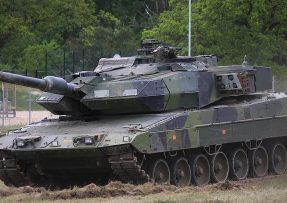 Leopard 2A5 švédská modifikace Stridsvagn 122