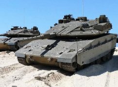 Izraelský tank Merkava 5 Barak