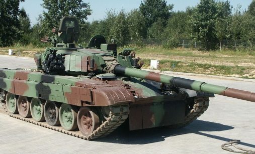 Polský tank PT-91 Twardy