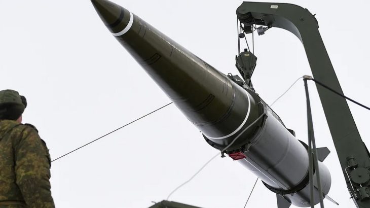 Raketa Iskander v Bělorusku