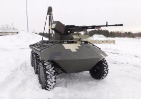 Robotické bojové vozidlo společnosti Ukroboronprom