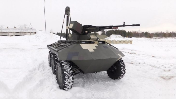 Robotické bojové vozidlo společnosti Ukroboronprom