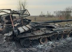 Zničený tank T-72B3