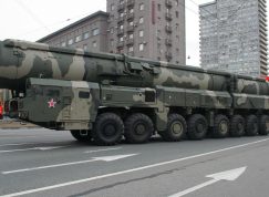 Ruská mezikontinentální raketa RS-28 Sarmat