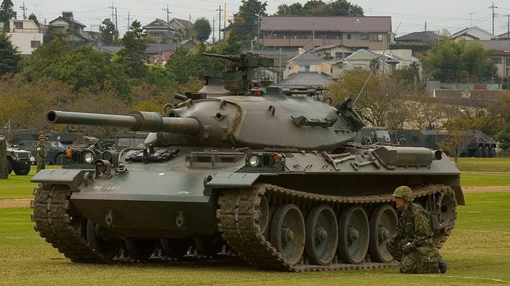 Japonský tank Type 74