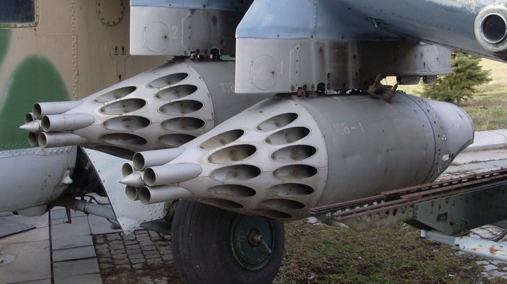Odpalovače UB-32 na rakety S-5