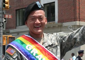 Americký voják LGBT