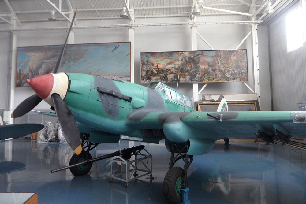 Il-2 Šturmovik v muzeu v Moskvě