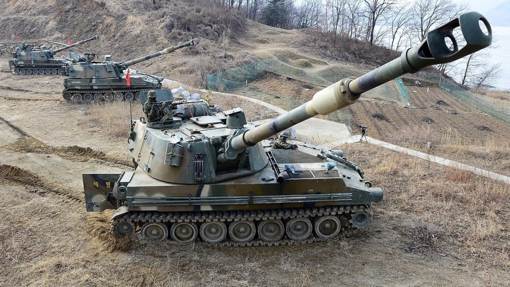 Jihokorejská houfnice K9 Thunder