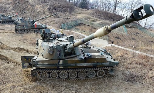 Jihokorejská houfnice K9 Thunder