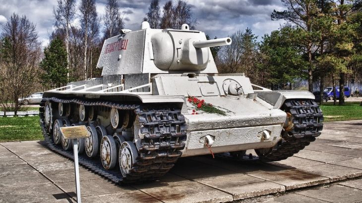 Sovětský tank KV-1