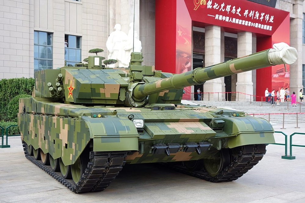 Čínský tank Type 99A