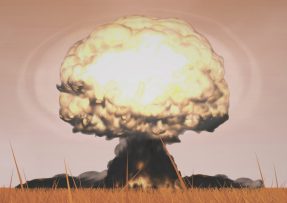 Výbuch atomovky v Moskvě, simulace
