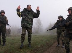 Zajetí ruského vojáka na Ukrajině