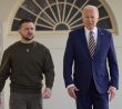 Vododymir Zelenskyj a Joe Biden