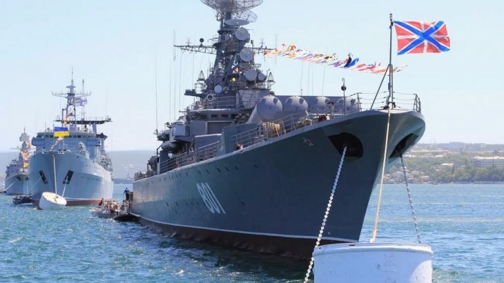 Ruská fregata Ladny v Černomořské flotile