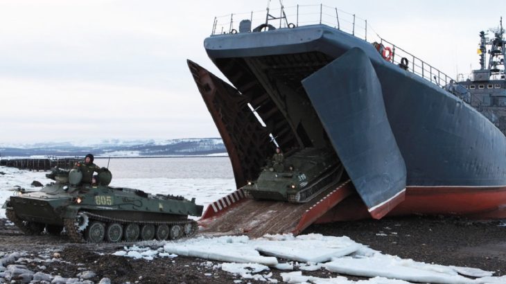 Ruské výsadkové plavidlo