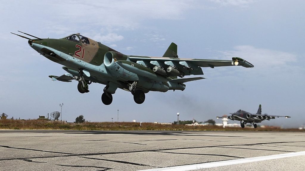 Start dvojice Su-25