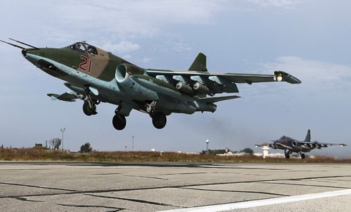 Start dvojice Su-25