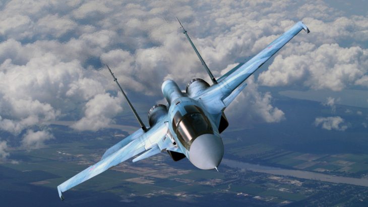 Su-34 za letu