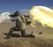 Výstřel z protitankového systému Carl Gustaf