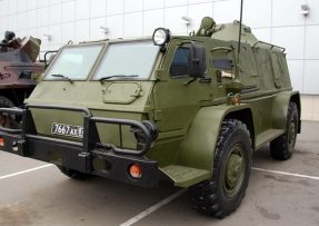 GAZ-39371 Vodník, ruské vysoce mobilní vozidlo