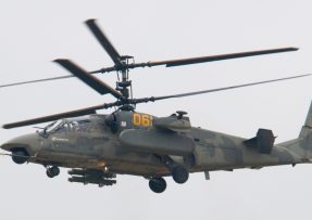 Ruský bitevní vrtulník Kamov Ka-52 Alligator