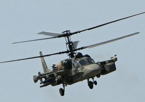 Vyzbrojení ruský bitevní vrtulník Kamov Ka-52 Alligator