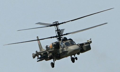 Vyzbrojení ruský bitevní vrtulník Kamov Ka-52 Alligator