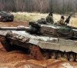 Tanky Leopard 2A4 na cvičišti