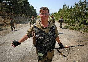 Ruští vojáci na Ukrajině