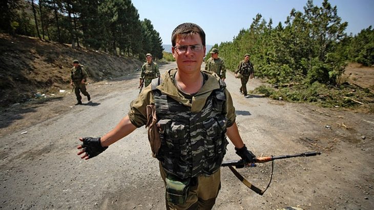 Ruští vojáci na Ukrajině