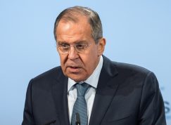 Ministr zahraničí Ruska Sergej Lavrov