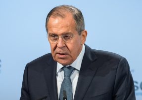 Ministr zahraničí Ruska Sergej Lavrov